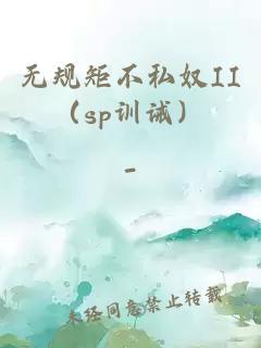 无规矩不私奴II（sp训诫）